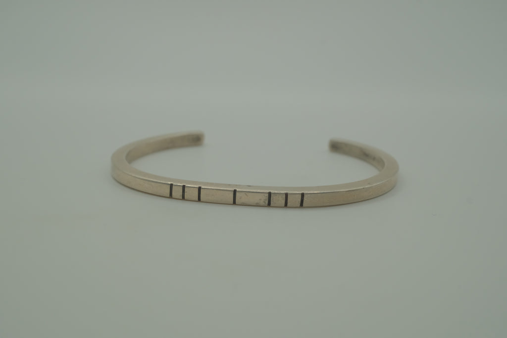 Minimalist open cuff bracelet