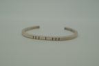 Minimalist open cuff bracelet