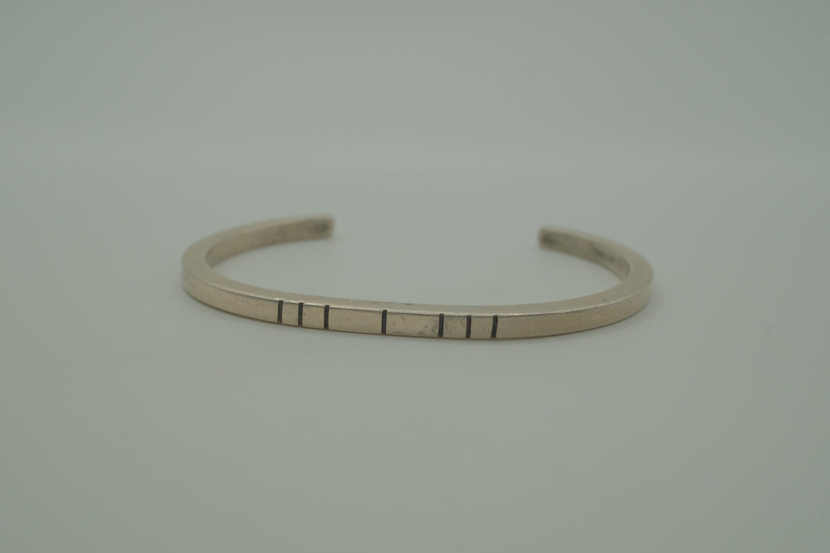 Minimalist open cuff bracelet