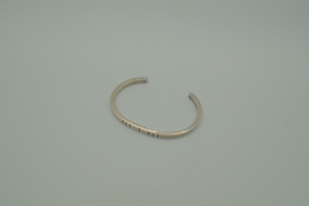 Minimalist open cuff bracelet