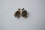 Sterling Silver Petal Stud Earrings