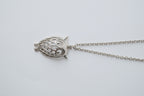 Vintage owl pendant necklace