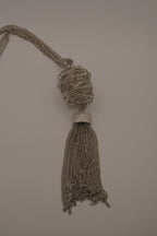 Tapestry Tassel Pendant Necklace