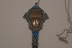 Petals &amp; Poison Lovely Ghosts Vanity Hand Mirror Necklace