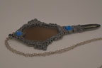 Petals &amp; Poison Lovely Ghosts Vanity Hand Mirror Necklace