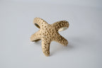 Vintage gold-toned, textured starfish cuff bracelet&nbsp;