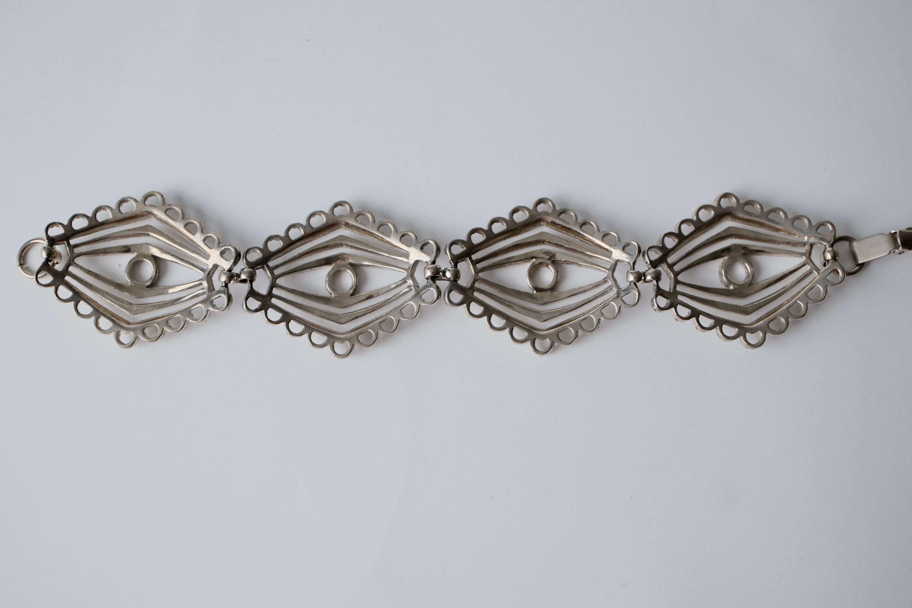Filigree intricate metalwork bracelet