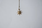 Gold toned Star shaped Y necklace