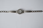 Vintage Aviva Patterned silver tone Watch