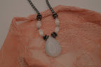 Handmade gemstone statement necklace&nbsp;