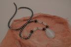 Handmade gemstone statement necklace&nbsp;