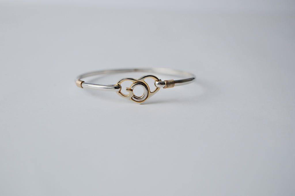 Vintage God's Heart Two-Tone bracelet&nbsp;