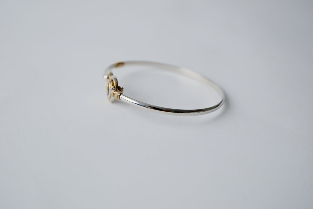 Vintage God's Heart Two-Tone bracelet&nbsp;