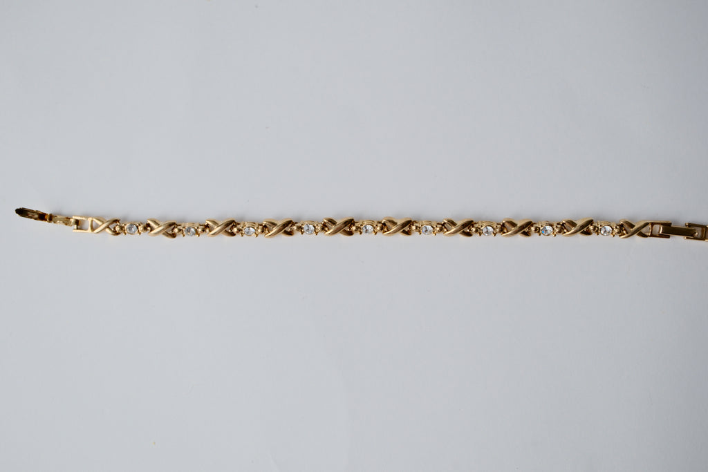 Vintage Avon Gold Tennis bracelet