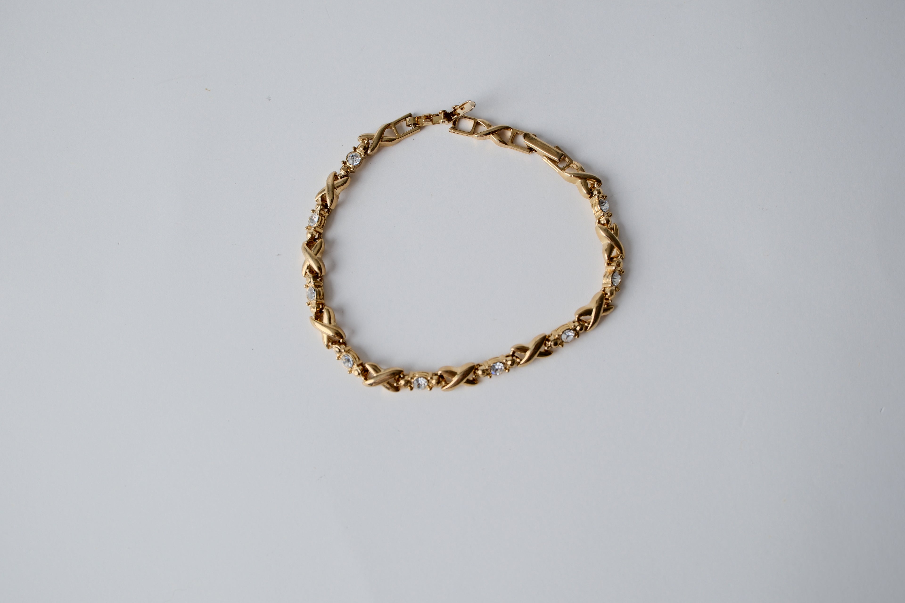 Vintage Avon Gold Tennis bracelet