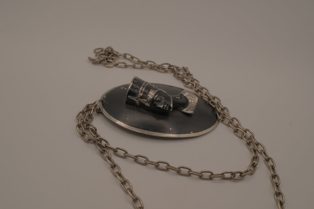 Vintage Egyptian Revival pendant necklace