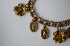 Vintage Jade Charm bracelet