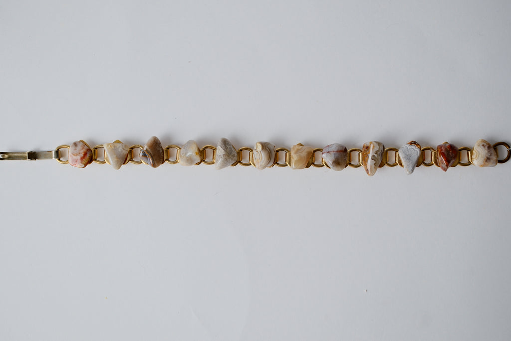 Vintage Gemstones Link bracelet&nbsp;