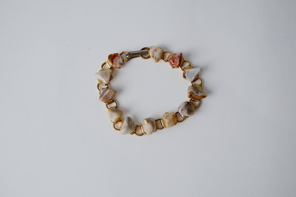 Vintage Gemstones Link bracelet&nbsp;