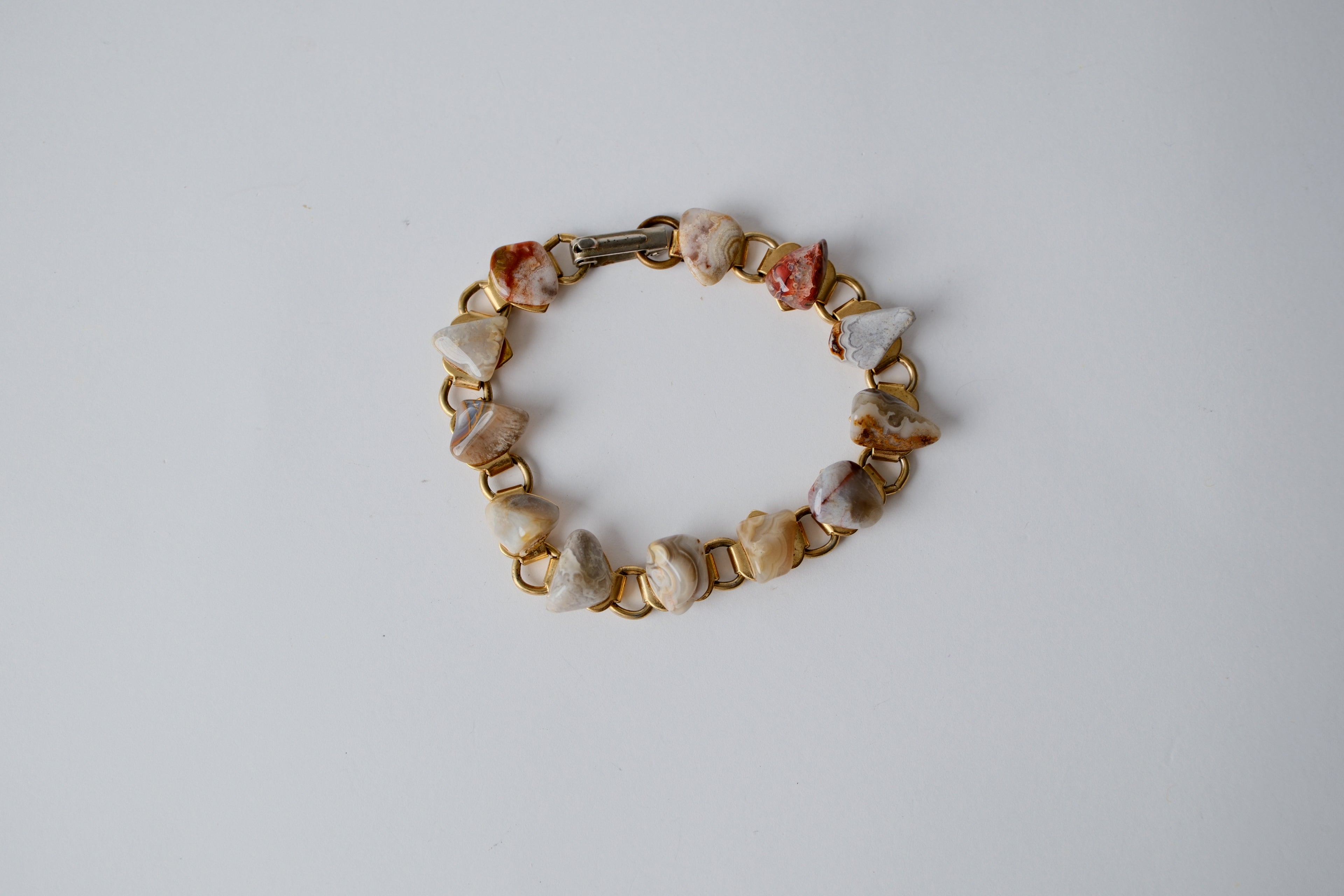 Vintage Gemstones Link bracelet&nbsp;