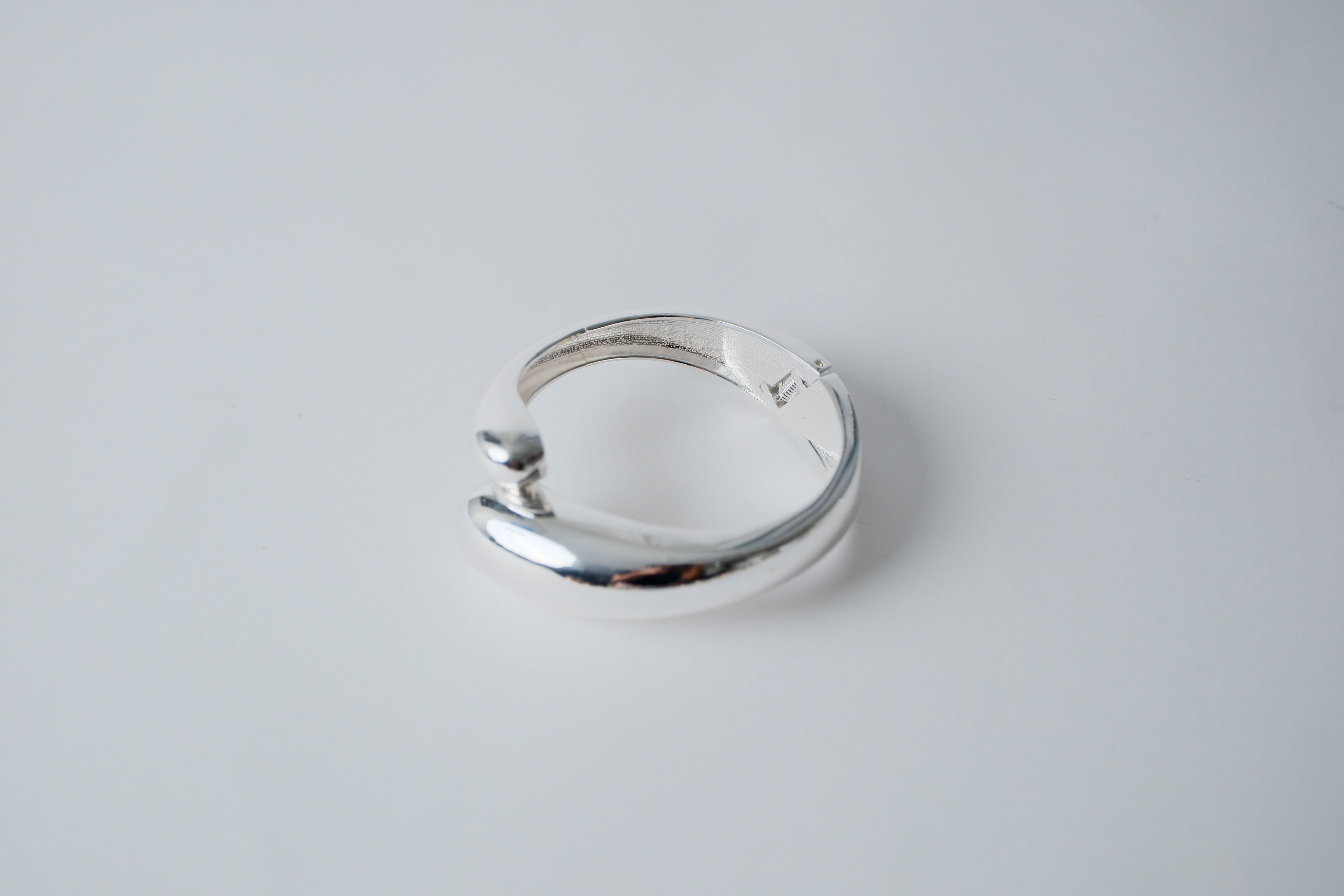 Bubble Drop Silver Cuff