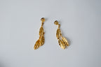 Vintage Leaf Dangle Earrings