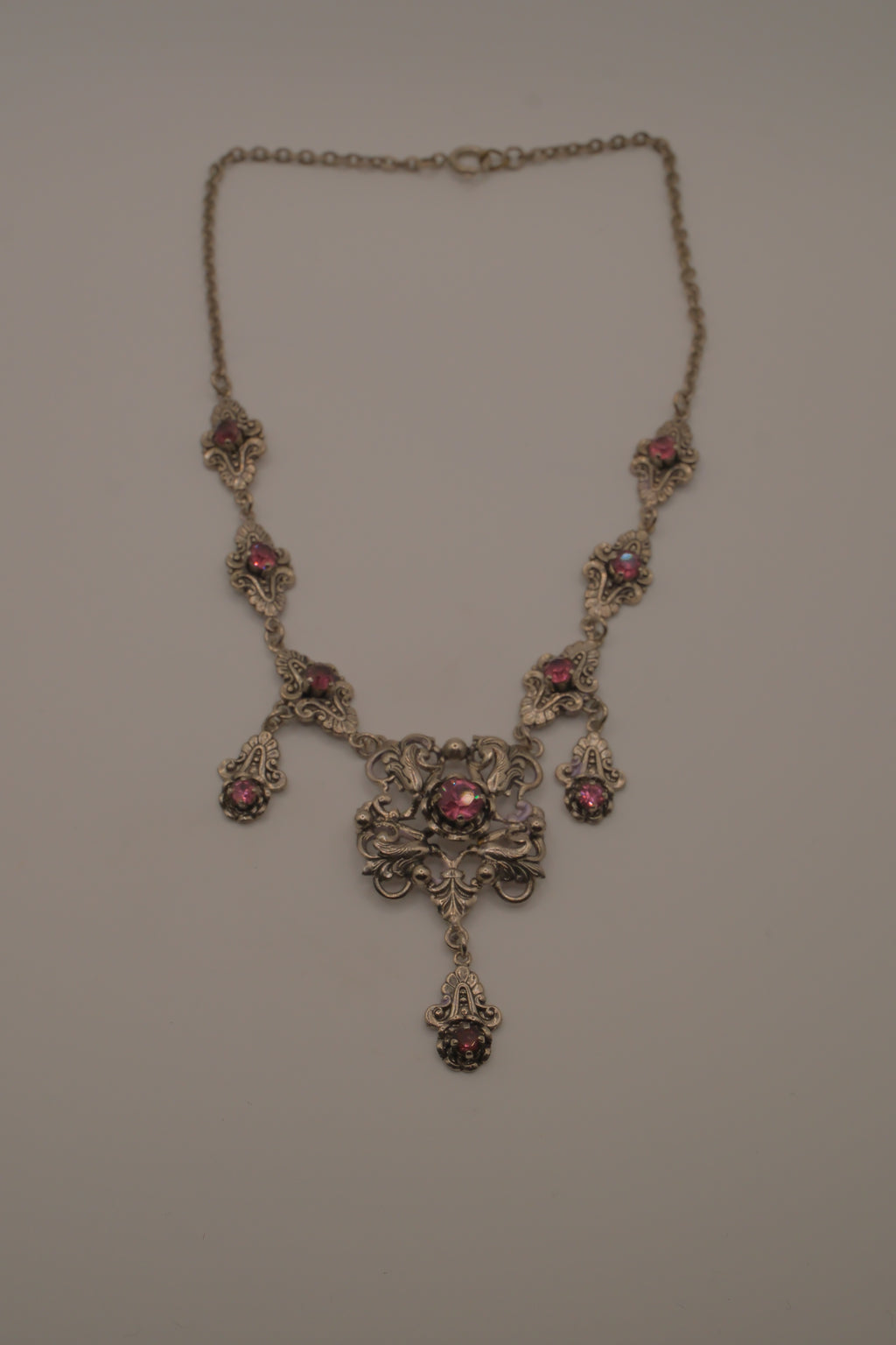 Antique Austro-Hungarian festoon necklace