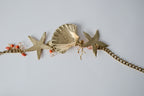 Vintage Gold Seashell Necklace