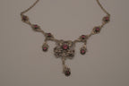 Antique Austro-Hungarian festoon necklace