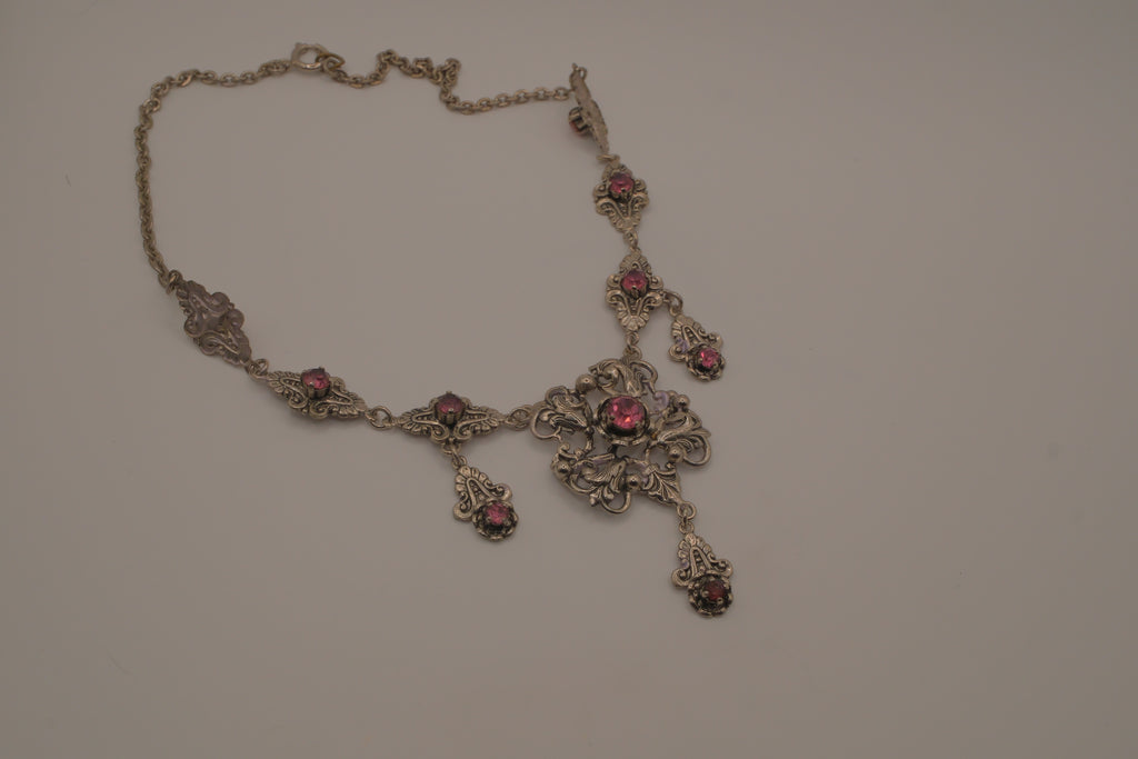 Antique Austro-Hungarian festoon necklace