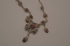 Antique Austro-Hungarian festoon necklace