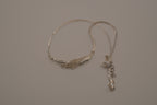 Vintage Avon silver-tone herringbone necklace