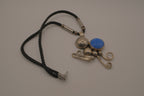 Vintage modernist Fork pendant necklace