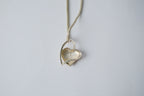 Sterling Silver Double Heart Necklace