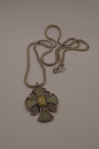 Vintage Miracle Scottish Celtic cross pendant&nbsp;