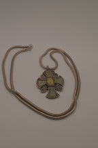 Vintage Miracle Scottish Celtic cross pendant&nbsp;