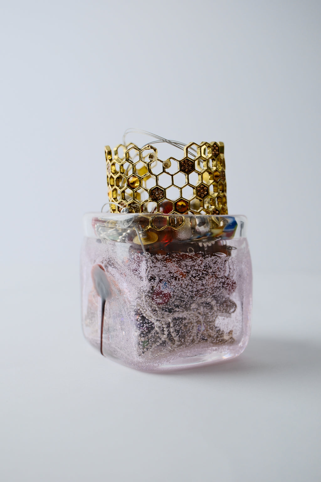 Whimsical themed mystery jewellery jar