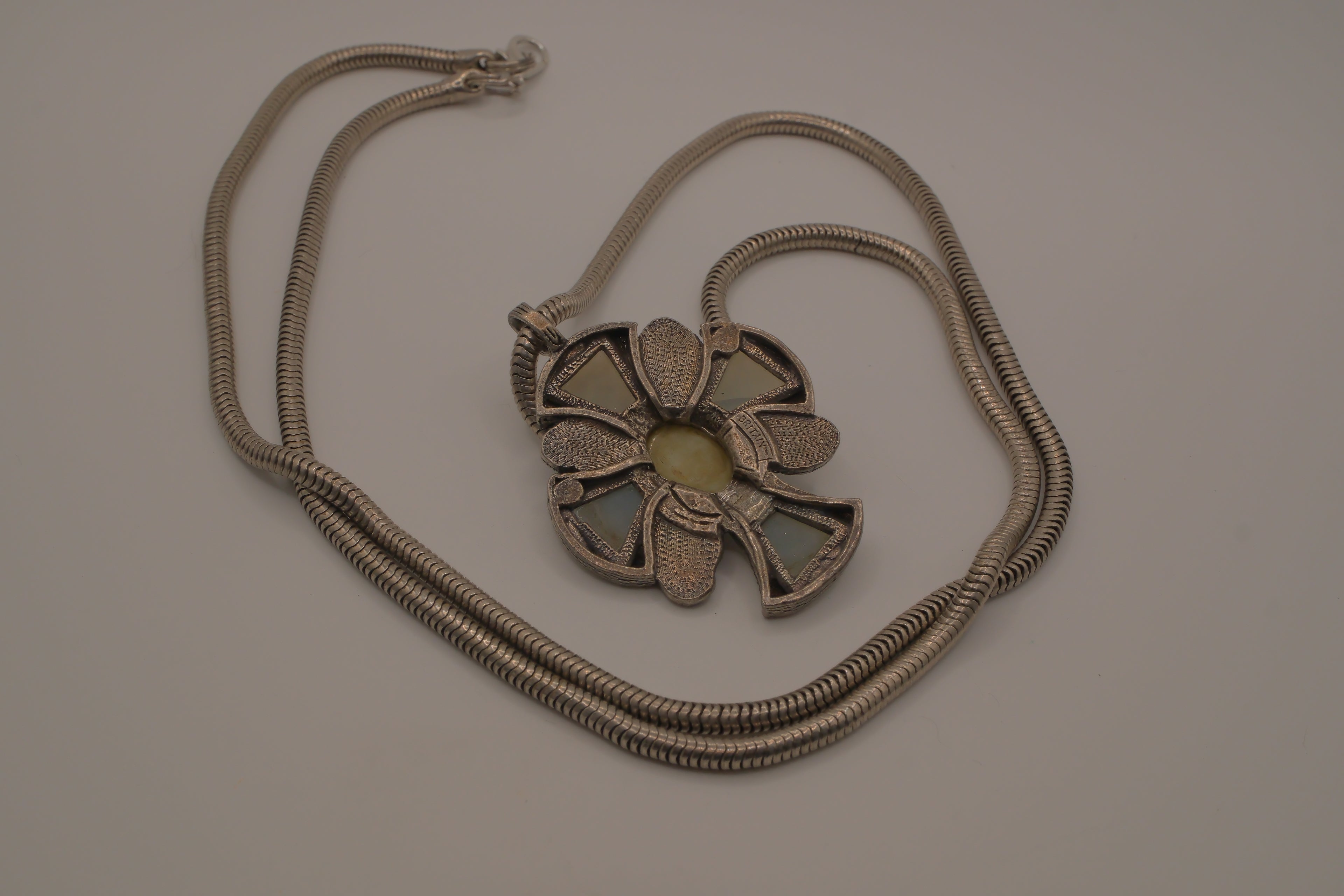 Vintage Miracle Scottish Celtic cross pendant&nbsp;