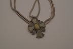 Vintage Miracle Scottish Celtic cross pendant&nbsp;