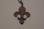 Fleur-de-lis pendant necklace