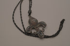 Fleur-de-lis pendant necklace