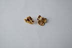 Vintage Gold Bow Studs