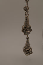 Vintage South Asian Jhumka belt-necklace