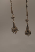 Vintage South Asian Jhumka belt-necklace
