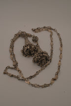 Vintage South Asian Jhumka belt-necklace
