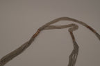 Multi-strand tassel lariat necklace