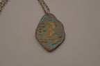 Vintage Greek mythology pendant necklace