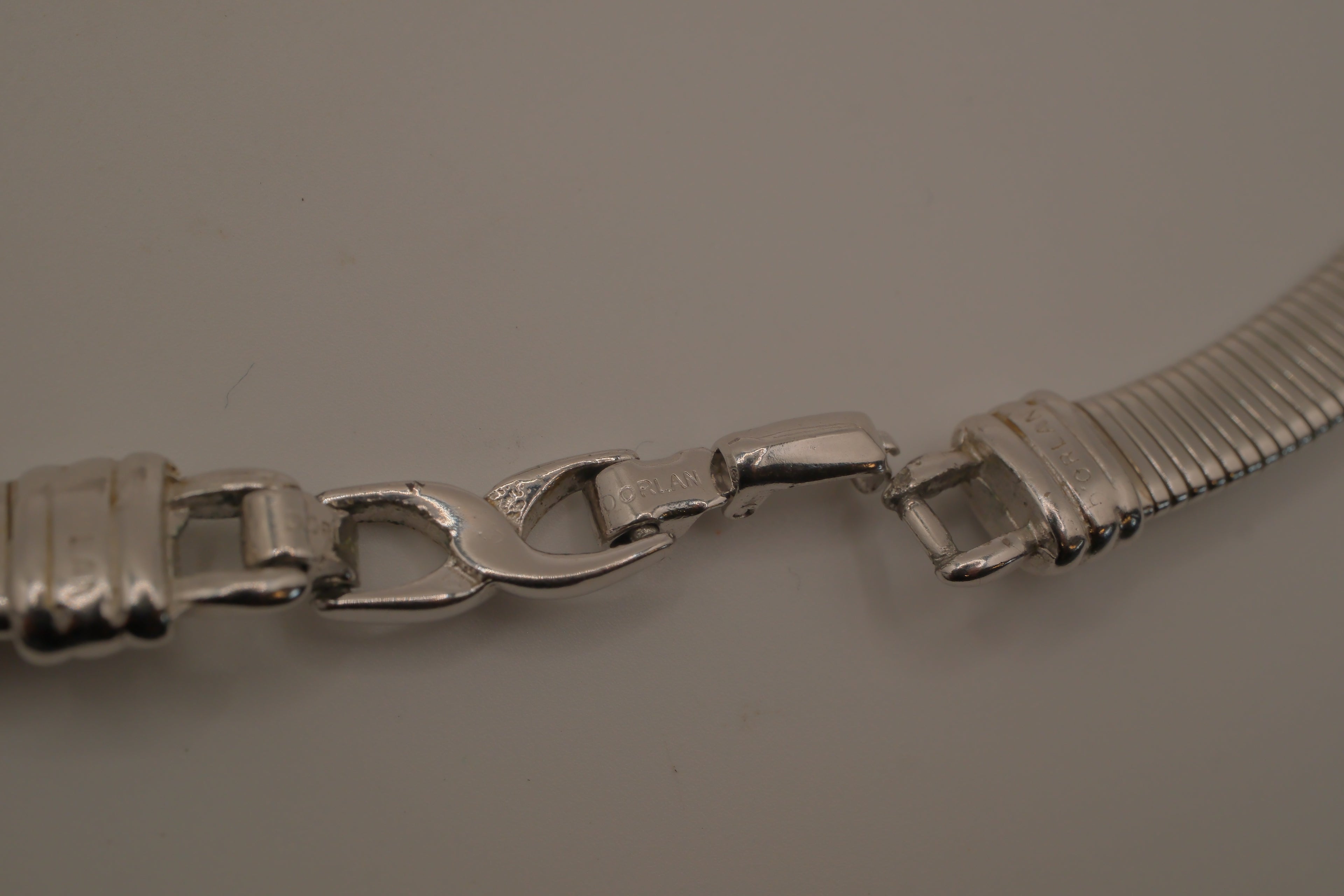 Reworked D'Orlan modernist statement necklace&nbsp;