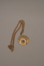 Vintage Car medallion pendant necklace