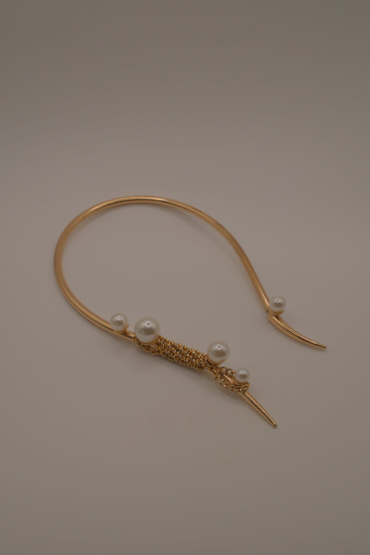 Reworked Pearl Waterfall Open Choker